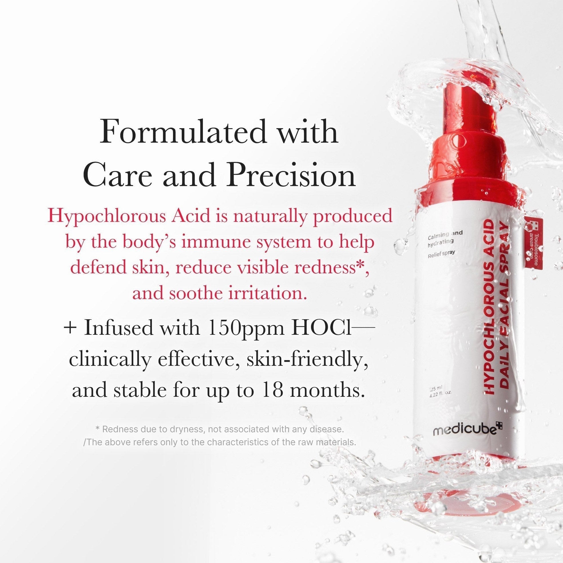Hypochlorous Acid Power Soothing Spray - Medicube