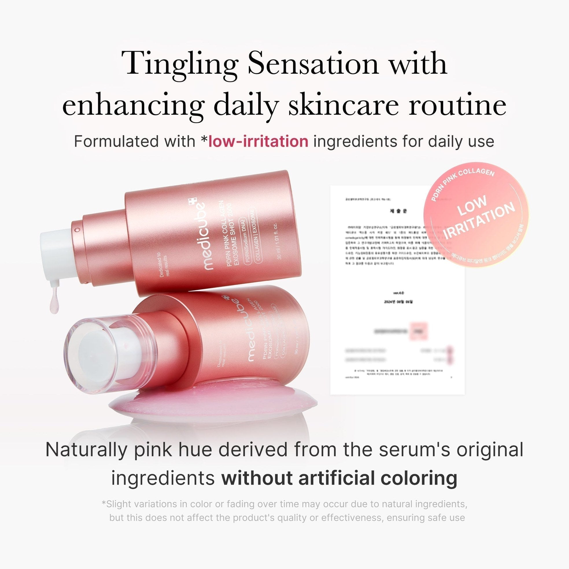 PDRN Pink Collagen Exosome Shot - Medicube