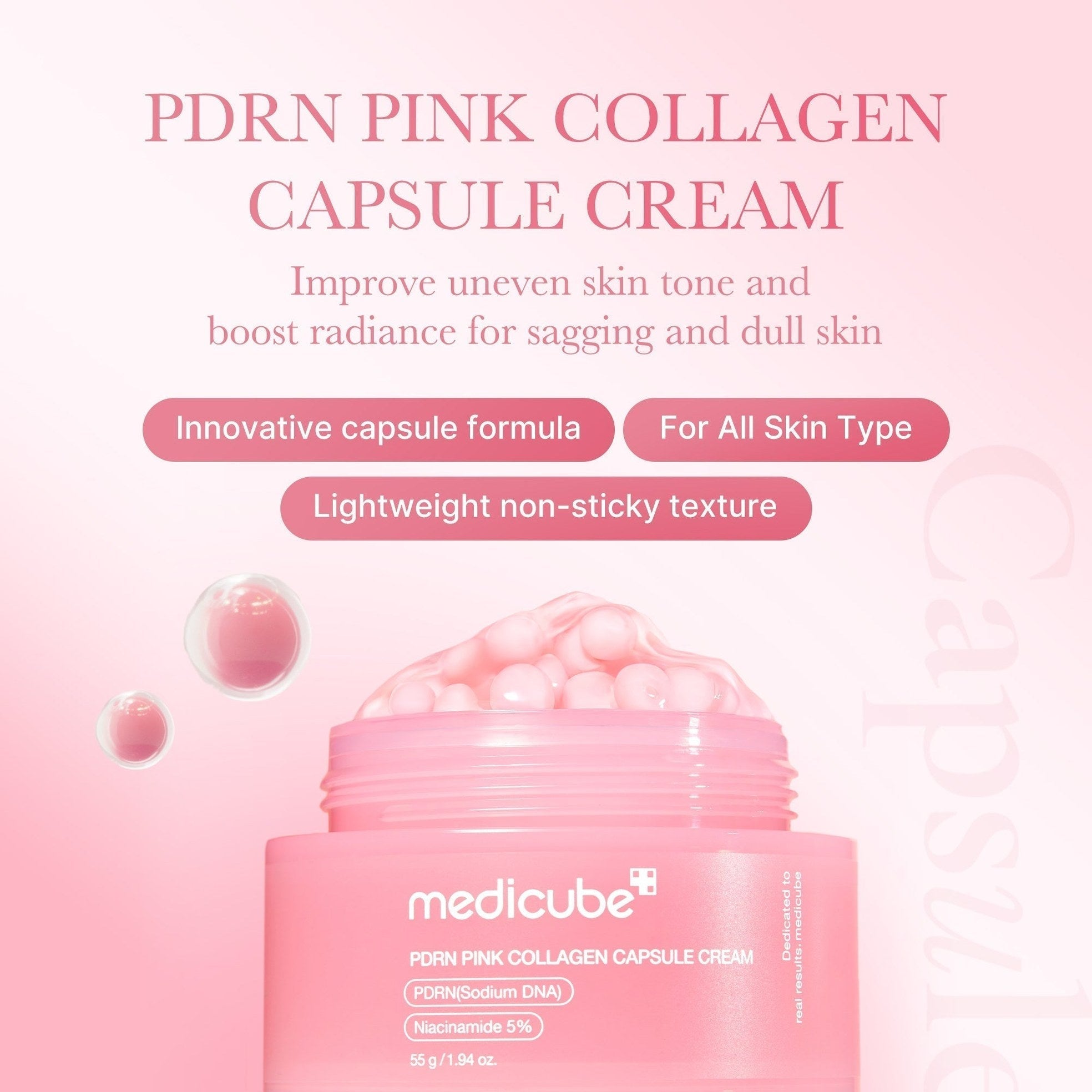 PDRN Pink Glow Home Aesthetic Full Set - Medicube