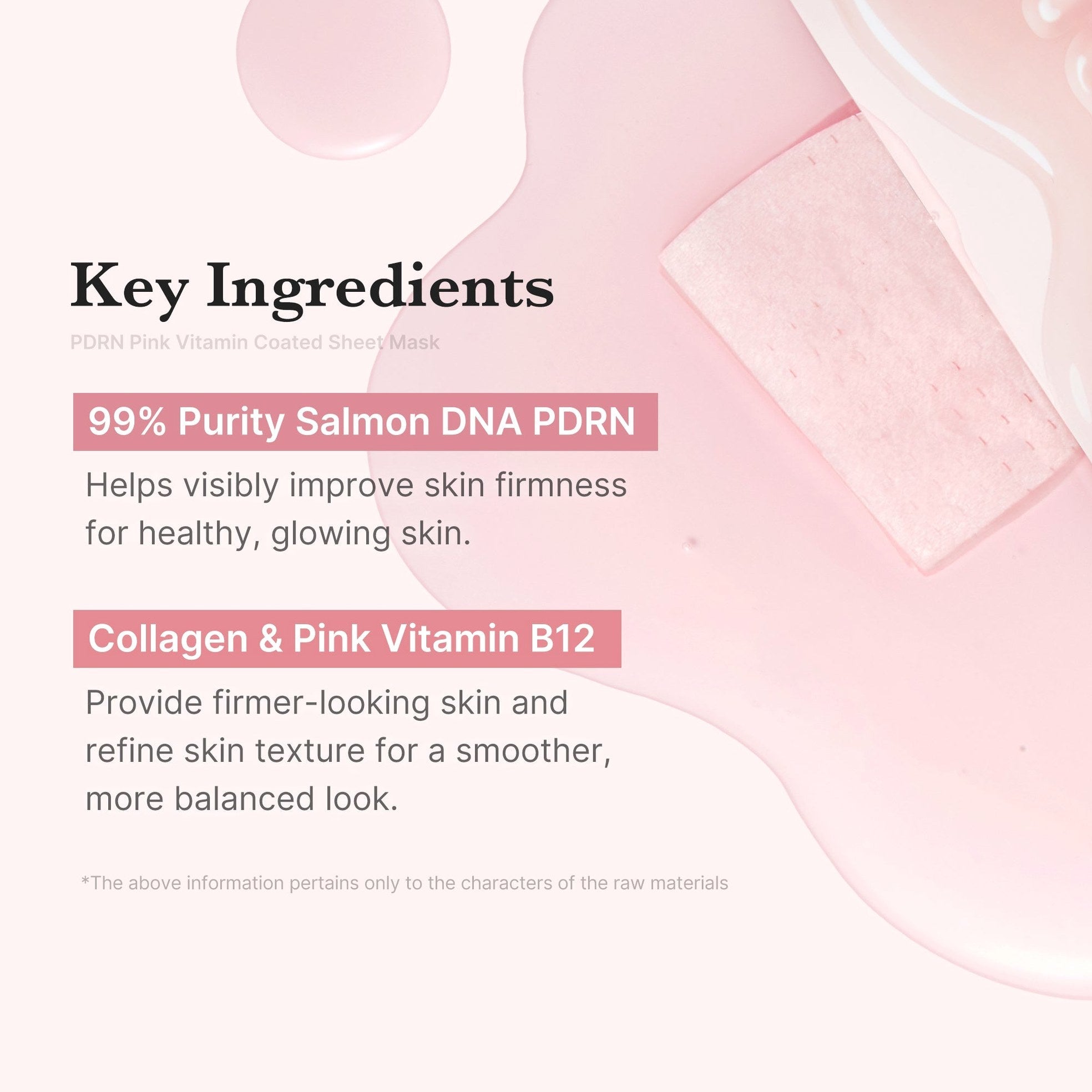 PDRN Pink Vita Coating Sheet Mask - Medicube