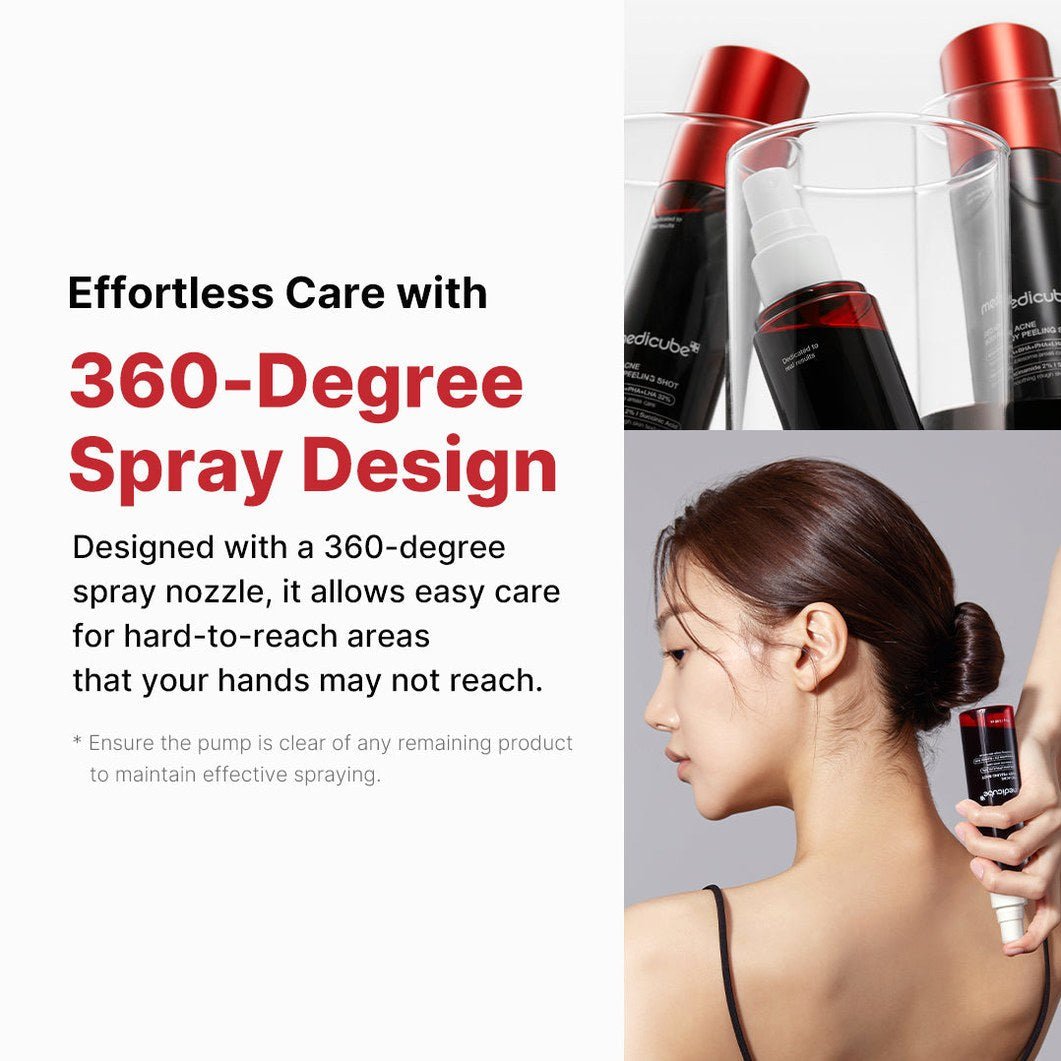 Red Body Peeling Shot Cleanser - Medicube
