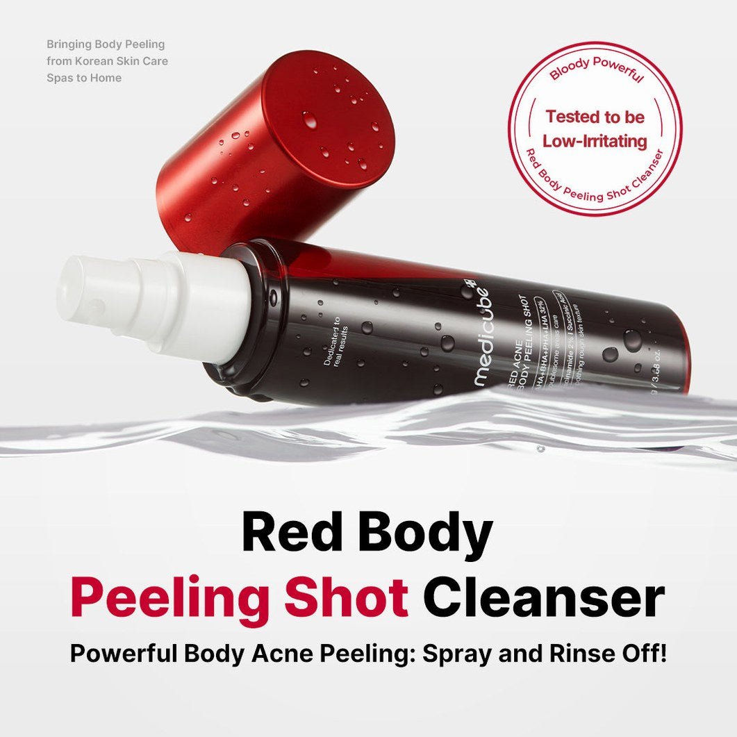 Red Body Peeling Shot Cleanser - Medicube