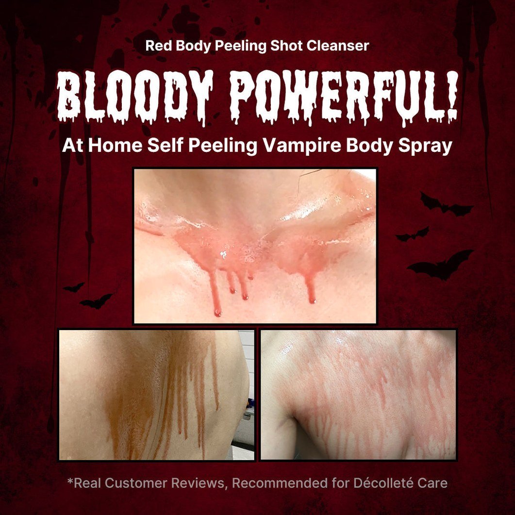 Red Body Peeling Shot Cleanser - Medicube