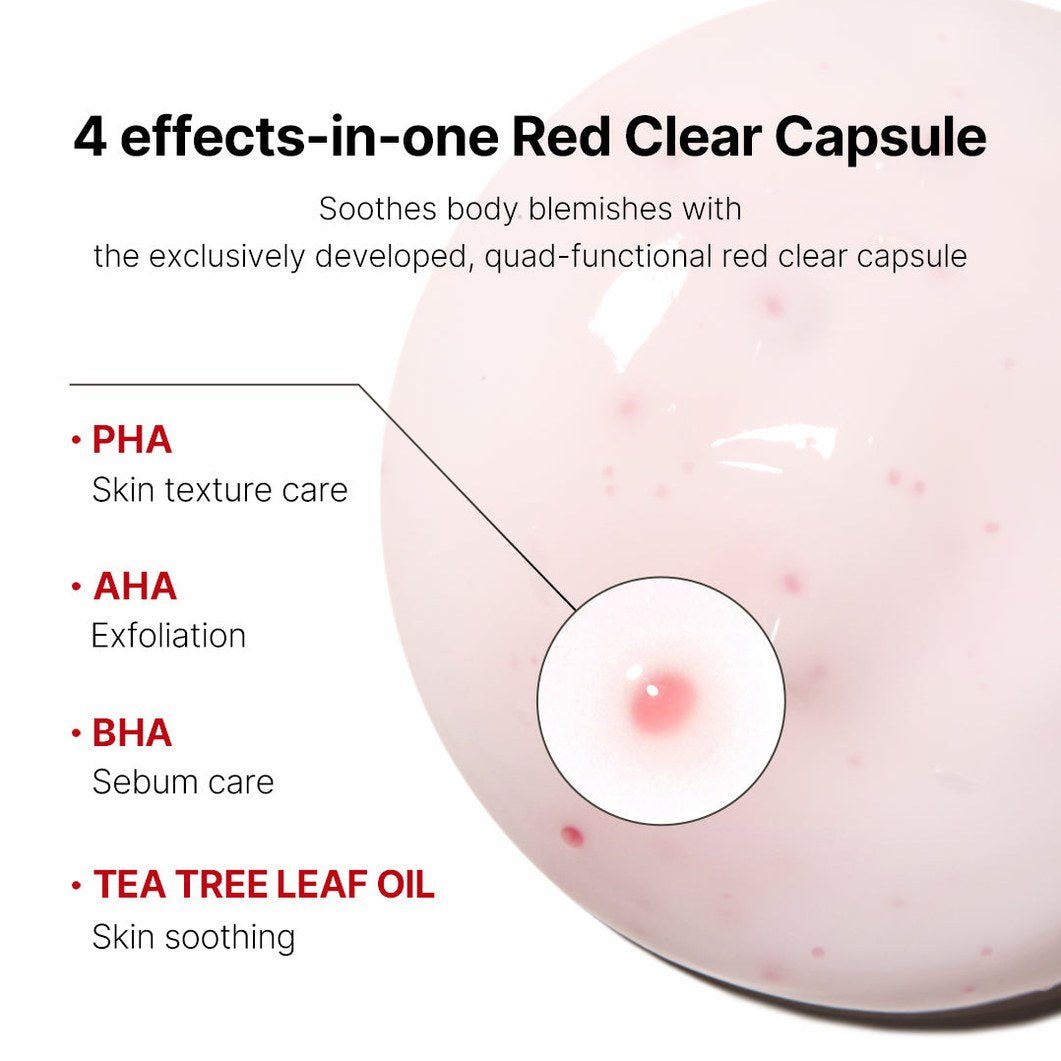Red Clear Capsule Body Lotion - Medicube
