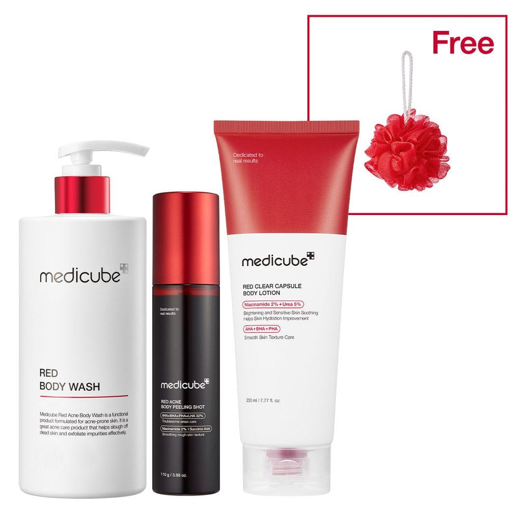 Red Glow Body Essentials - Medicube
