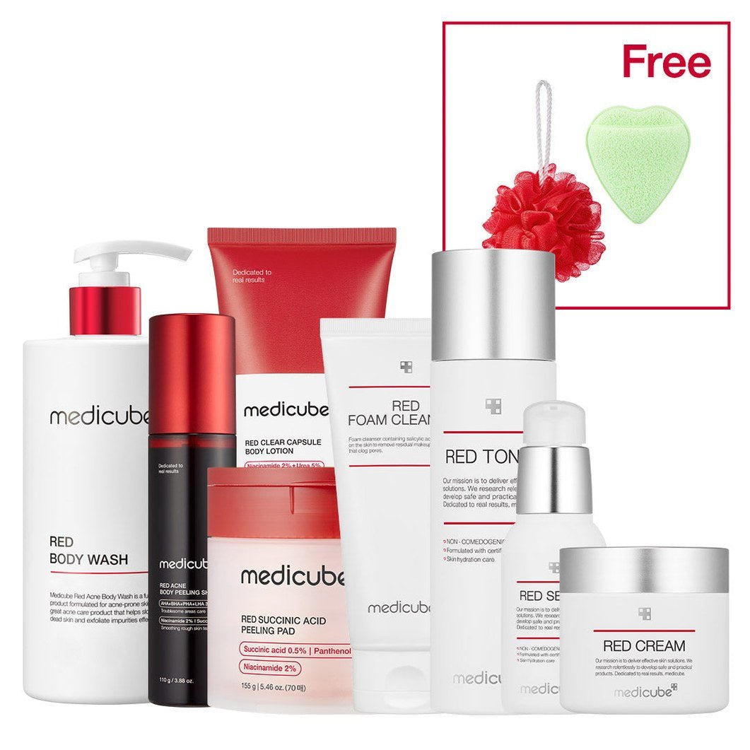Red Line Ultimate Face & Body Care Set - Medicube