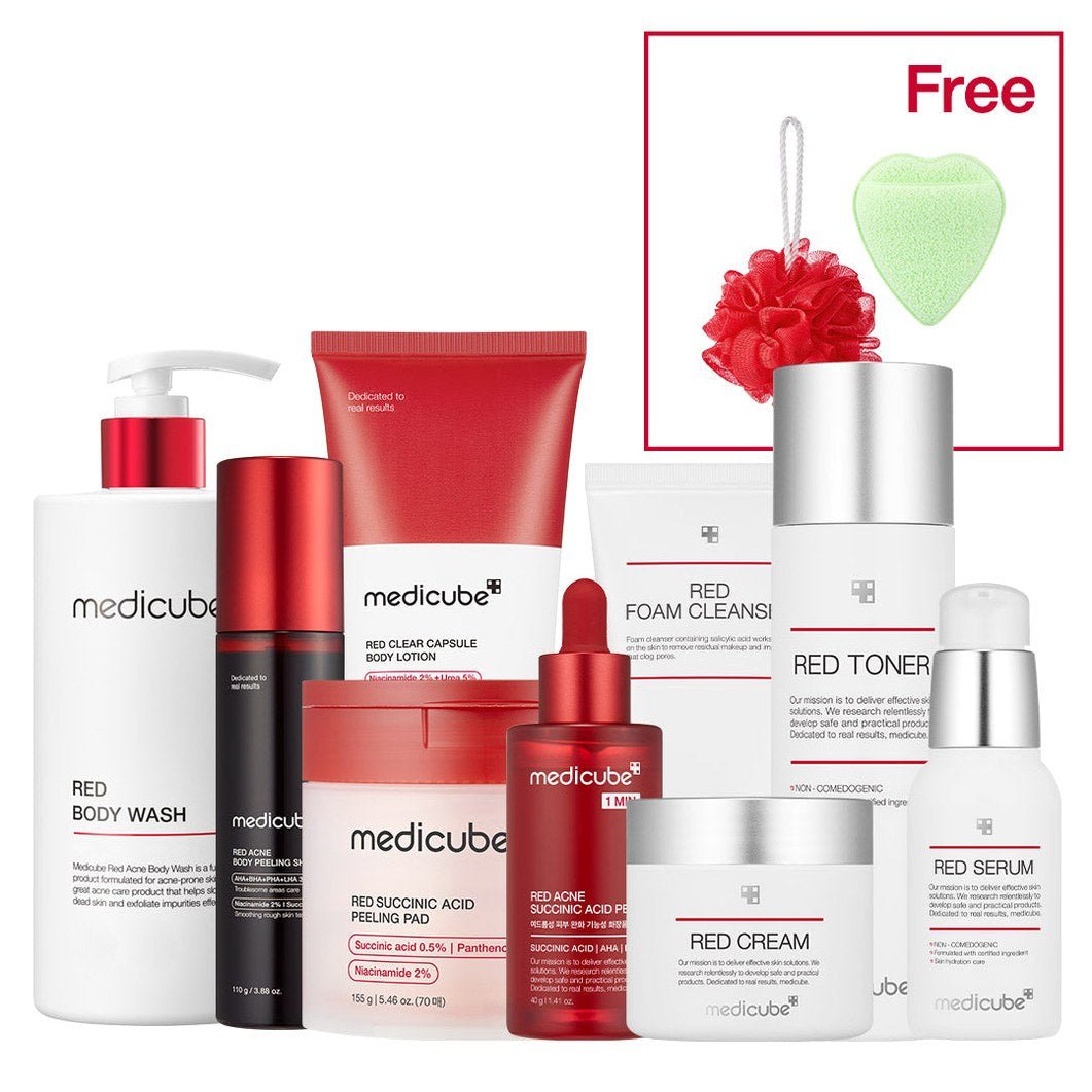 Red Line Ultimate Face & Body Care Set - Medicube