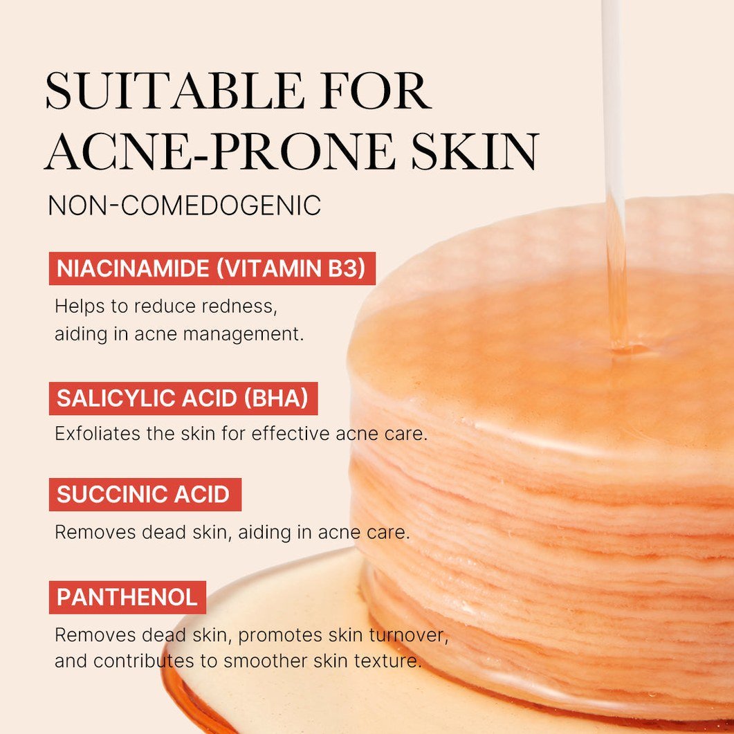 Red Succinic Acid Panthenol Pads - Medicube