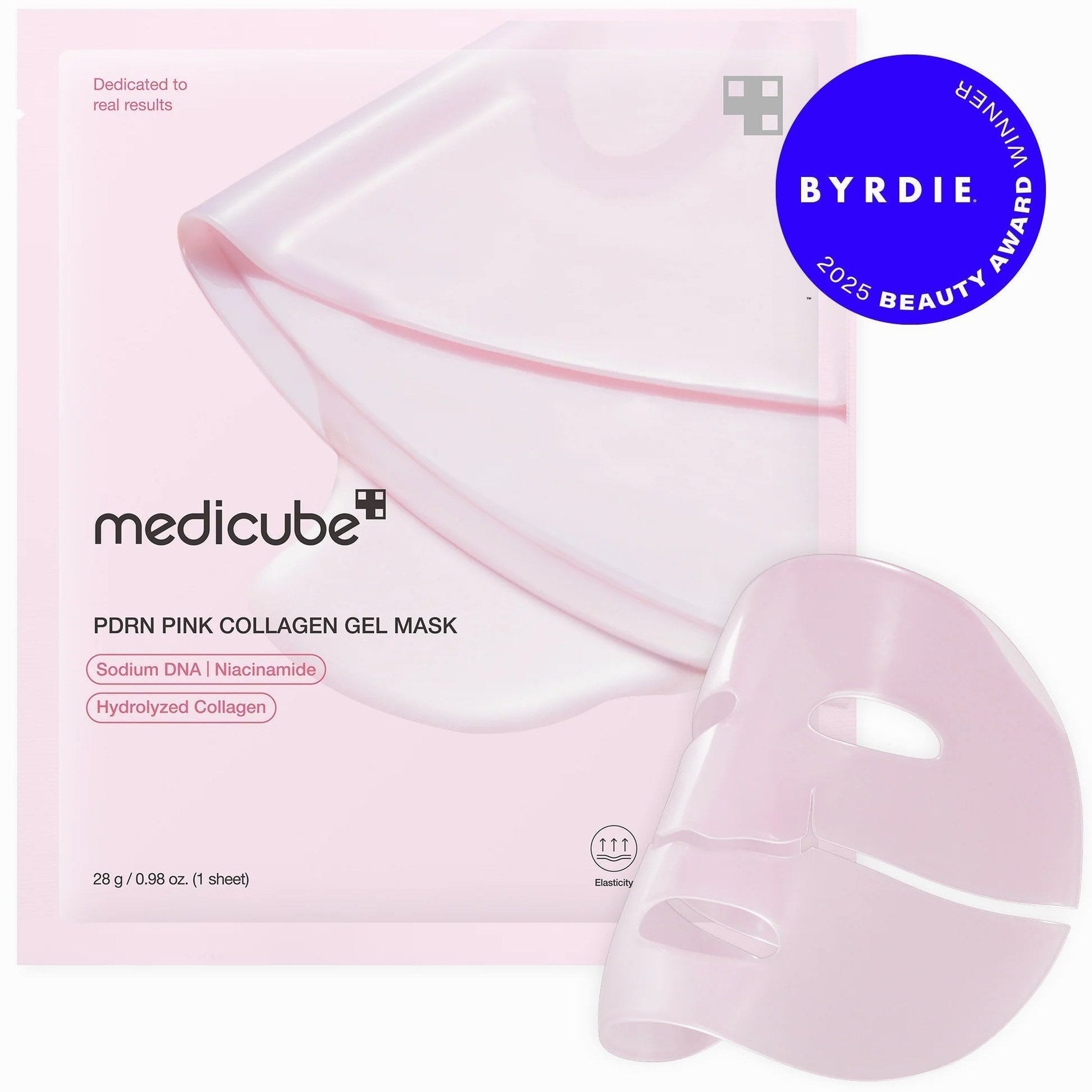 Salmon PDRN Pink Collagen Jelly Gel Mask - Medicube