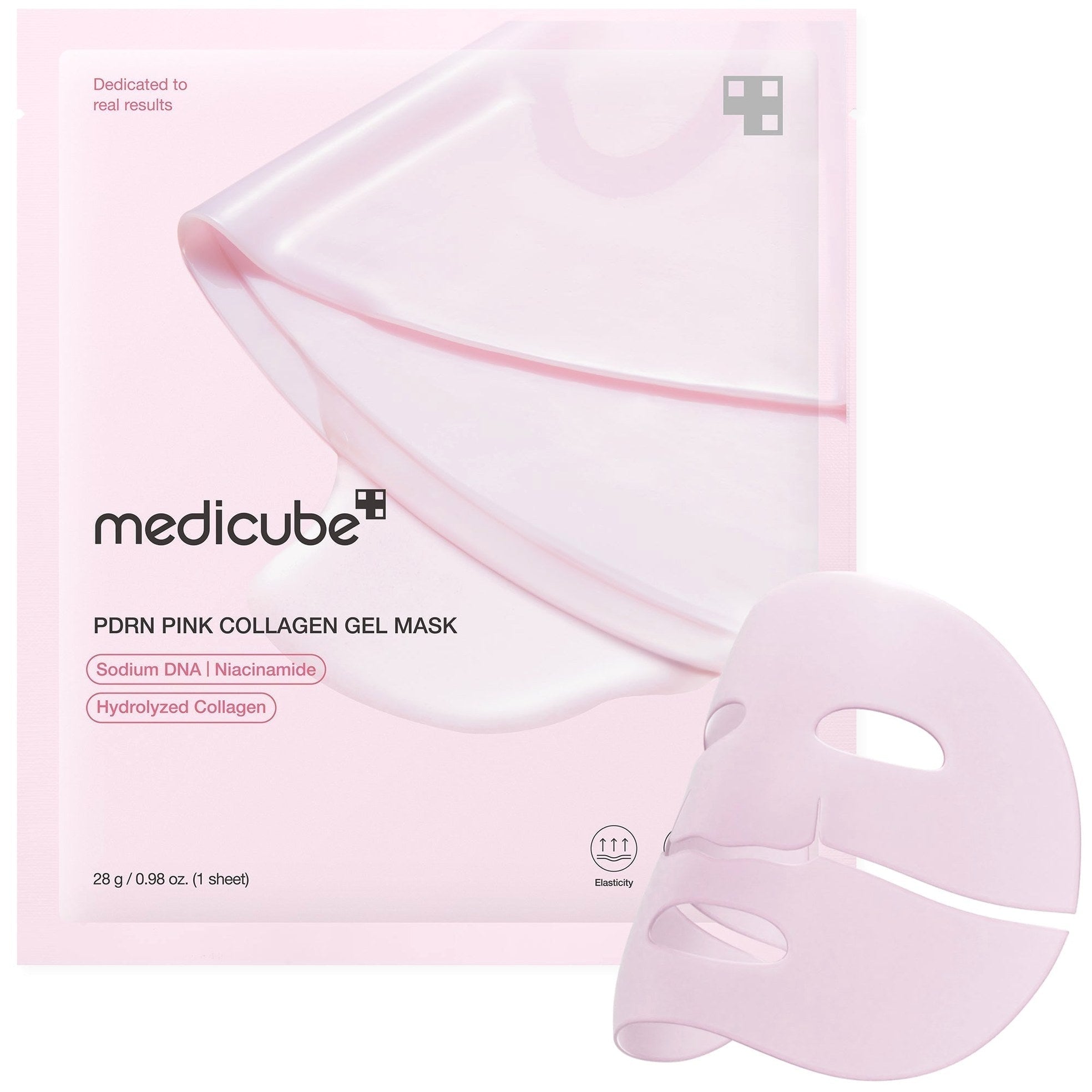 Salmon PDRN Pink Collagen Jelly Gel Mask - Medicube