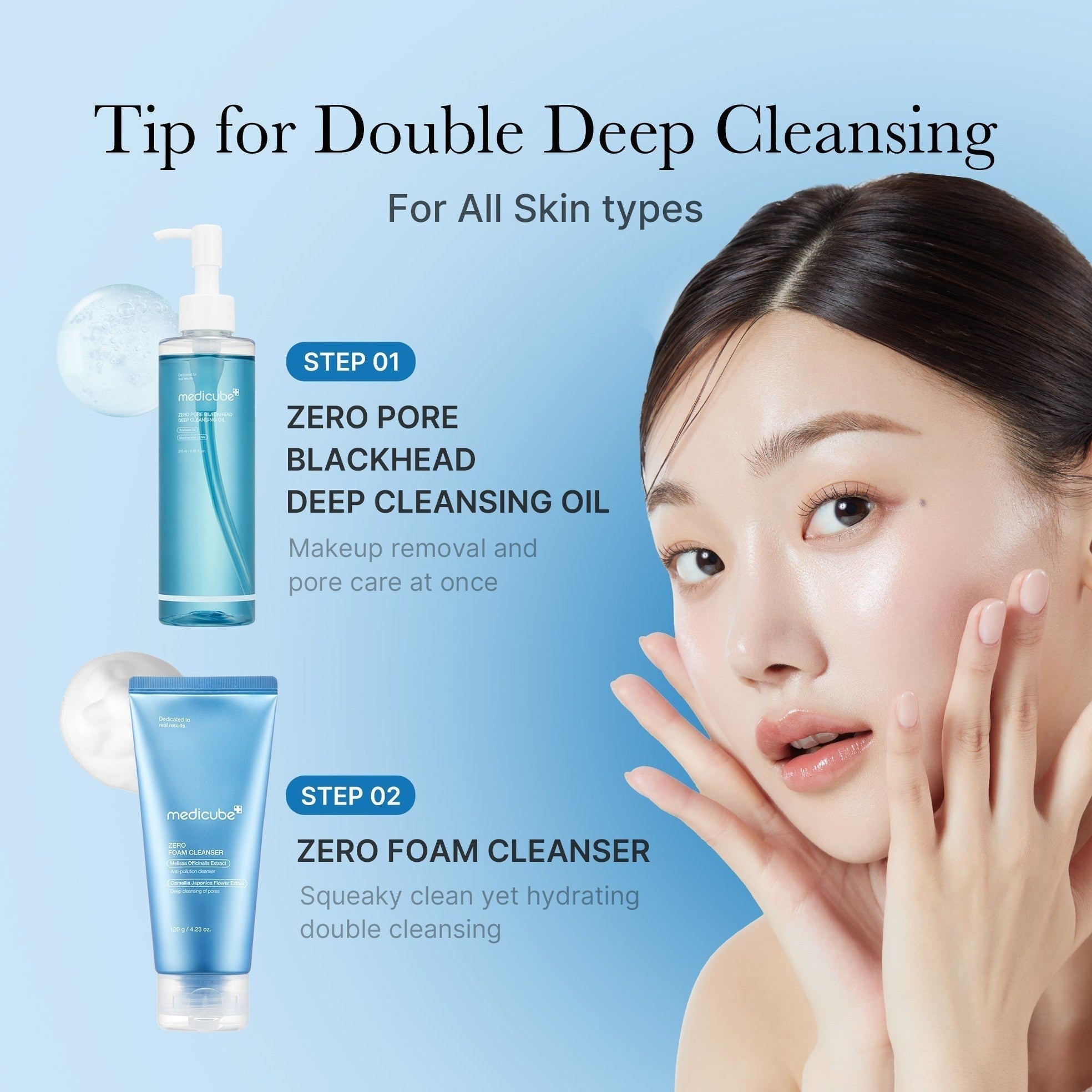 Zero Pore Blackhead Deep Cleansing Oil - Medicube