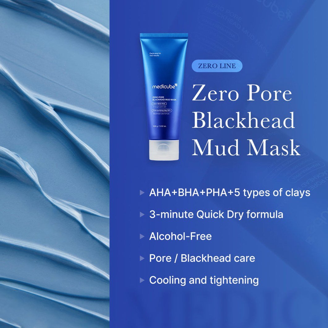 Zero Pore Blackhead Mud Mask - Medicube