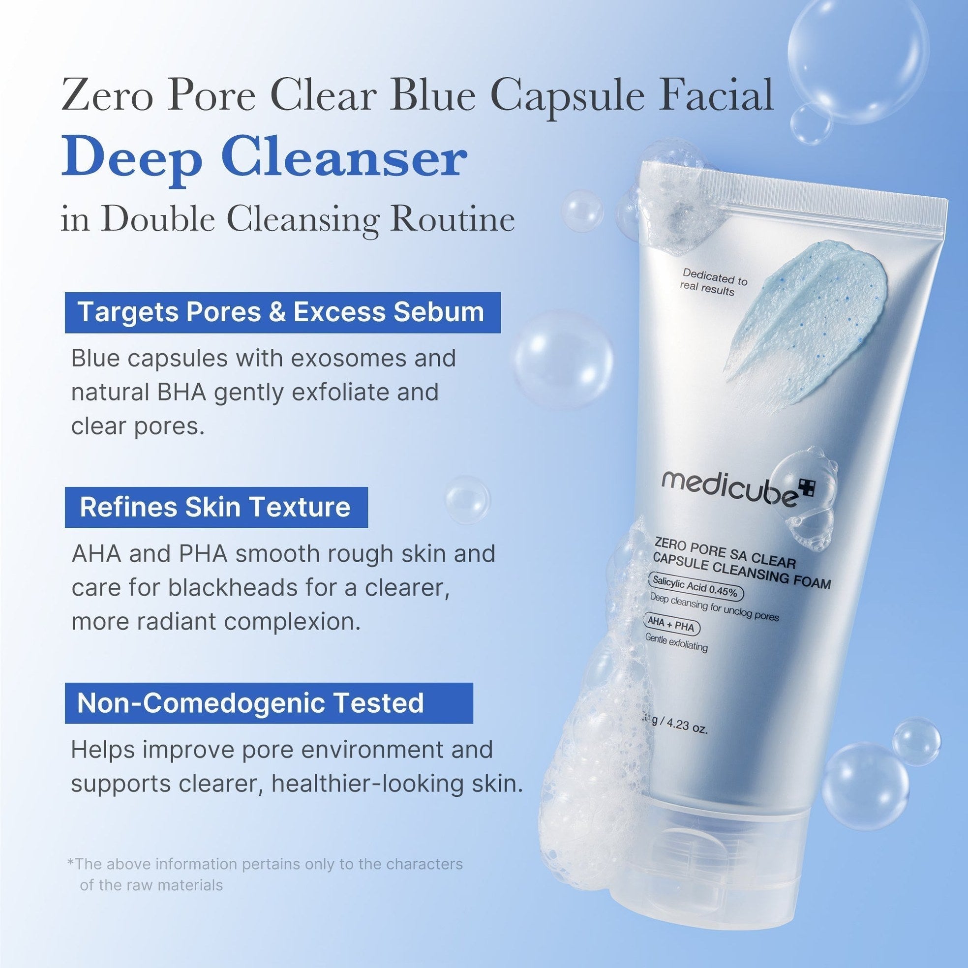 Zero Pore Capsule Cleansing Foam - Medicube