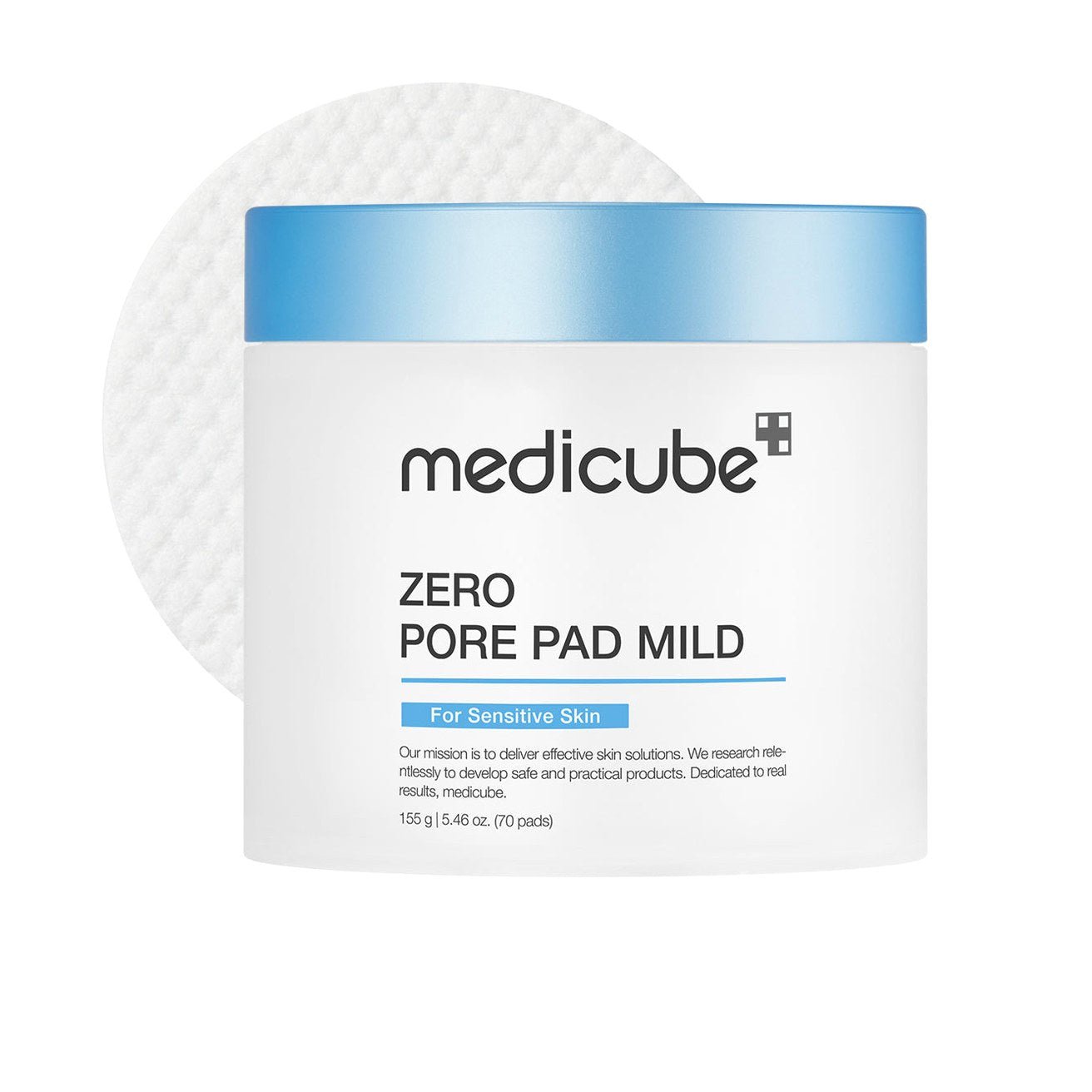 Zero Pore Madecassoside Pads (Mild) - Medicube