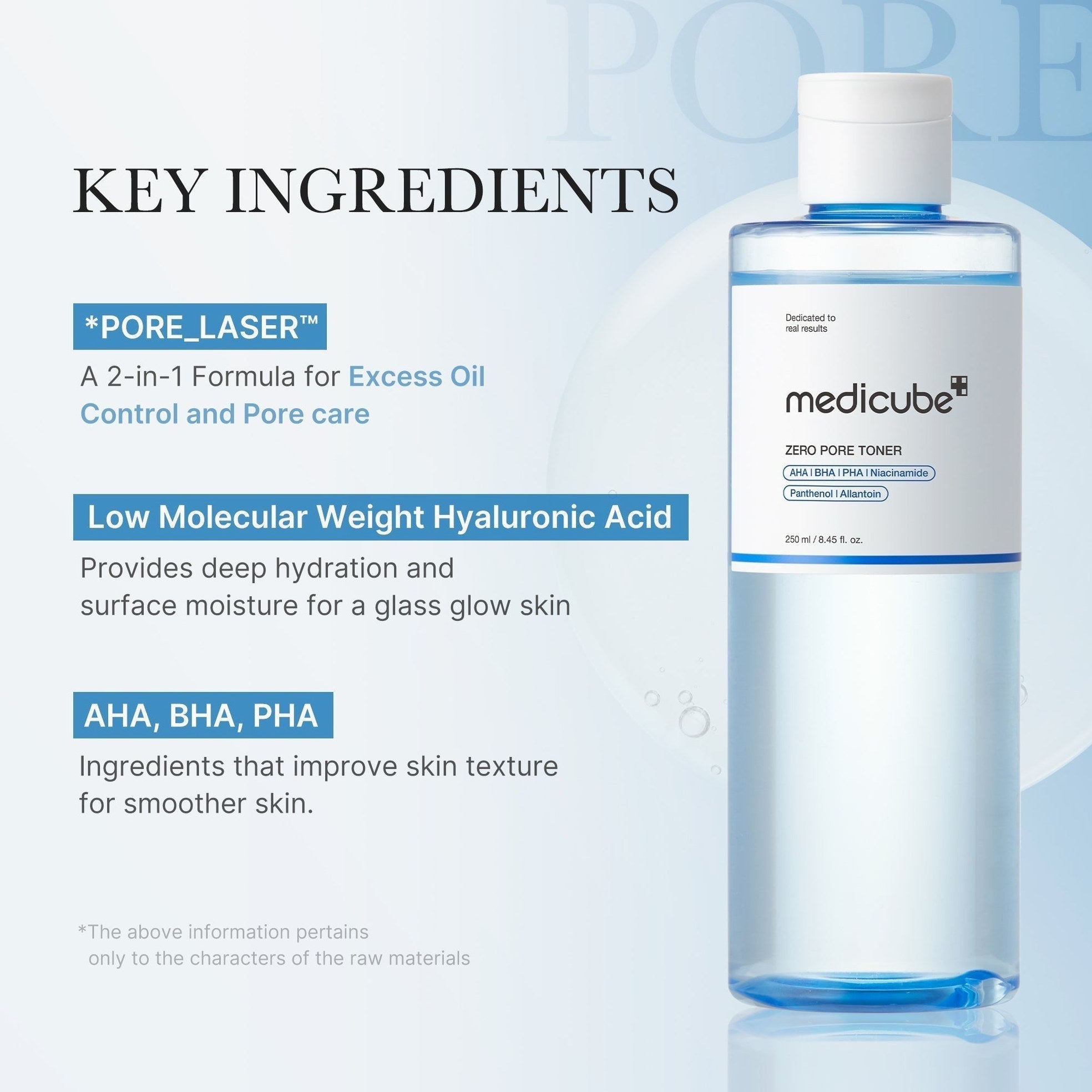 Zero Pore Toner - Medicube