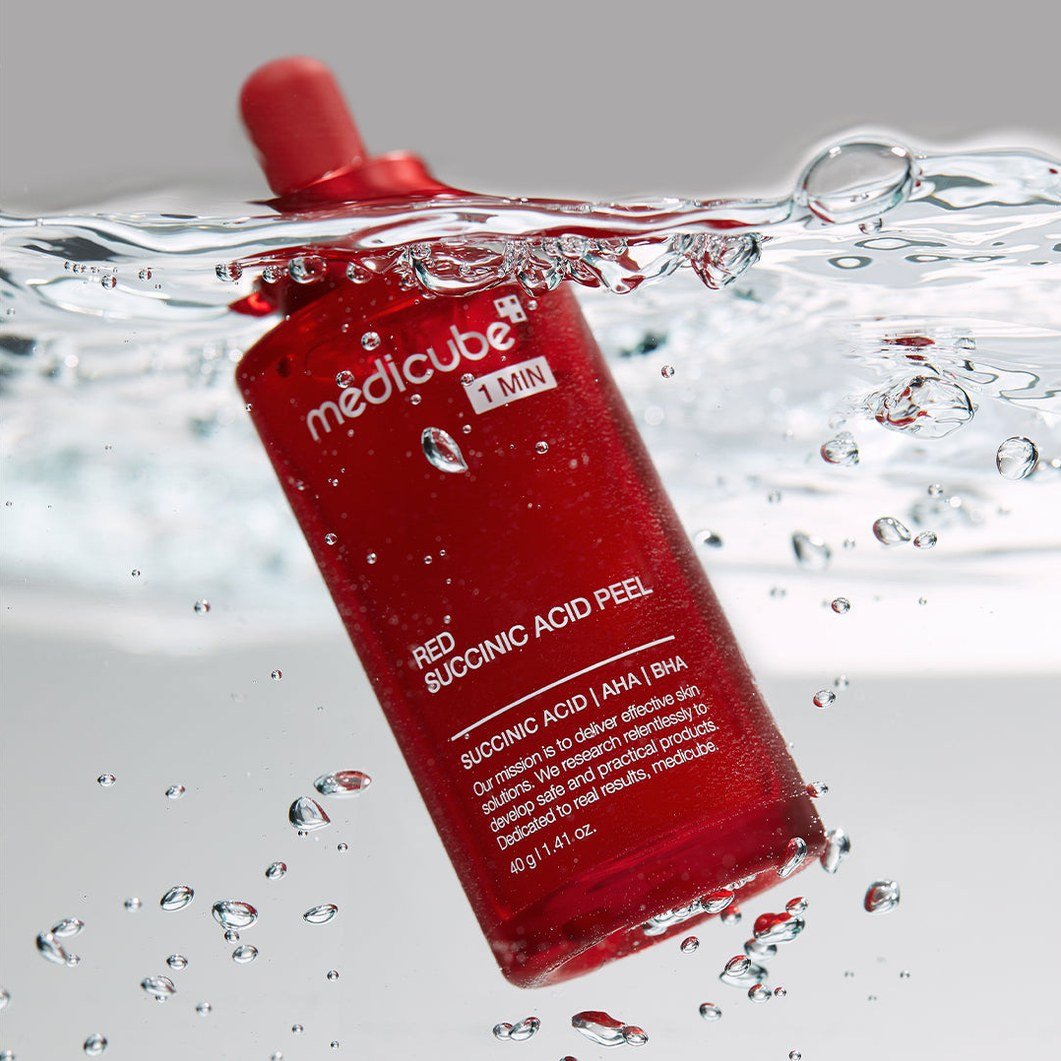 21% Red Succinic Acid Cleansing Booster Serum - Medicube