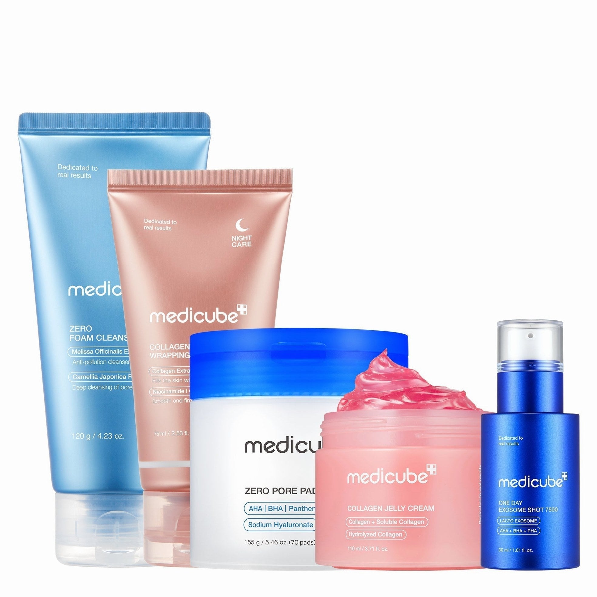Affordable Glass Glow 7-Day Skincare Set - Medicube