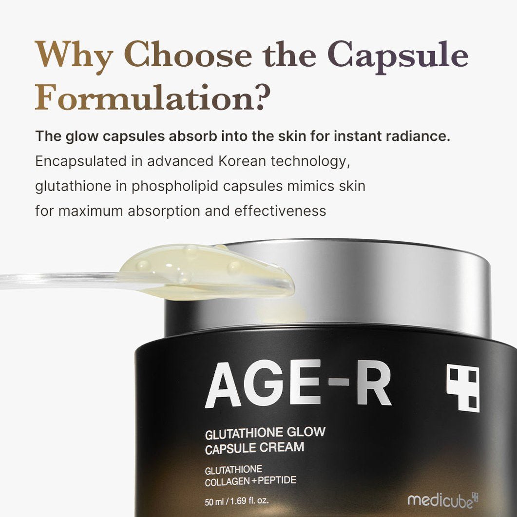 AGE-R Glutathione Glow Capsule Cream - Medicube