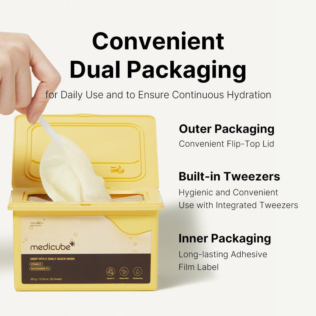 Deep Vita C Daily Quick Masks - Medicube