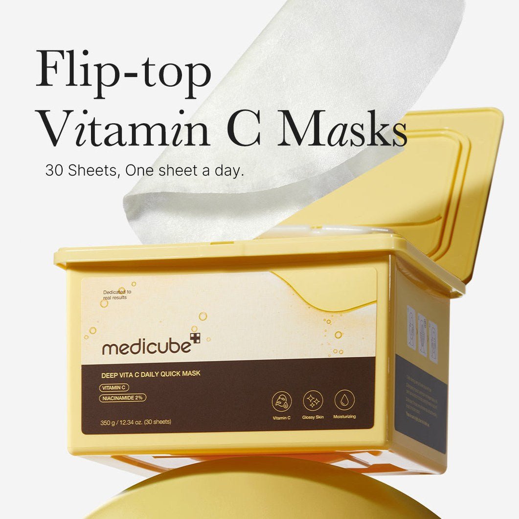 Deep Vita C Daily Quick Masks - Medicube