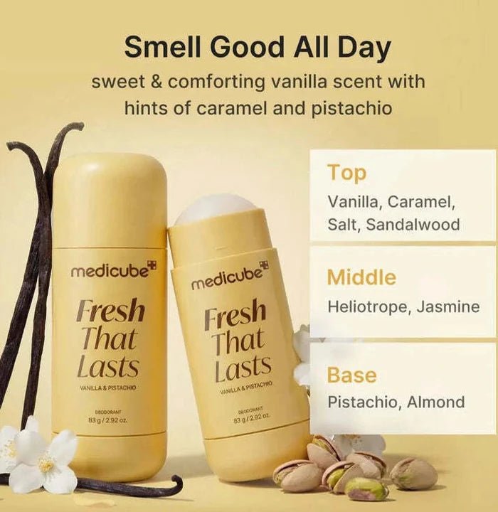 Fresh That Lasts Deodorant Vanilla & Pistachio - Medicube