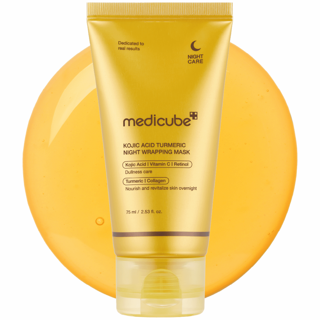 Kojic Acid Turmeric Overnight Wrapping Mask - Medicube