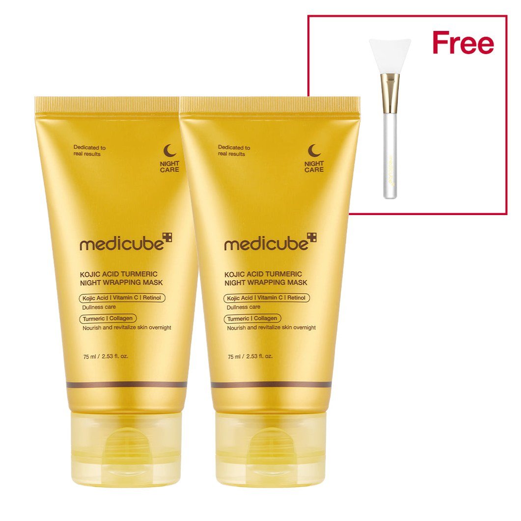 Kojic Acid Turmeric Overnight Wrapping Mask - Medicube