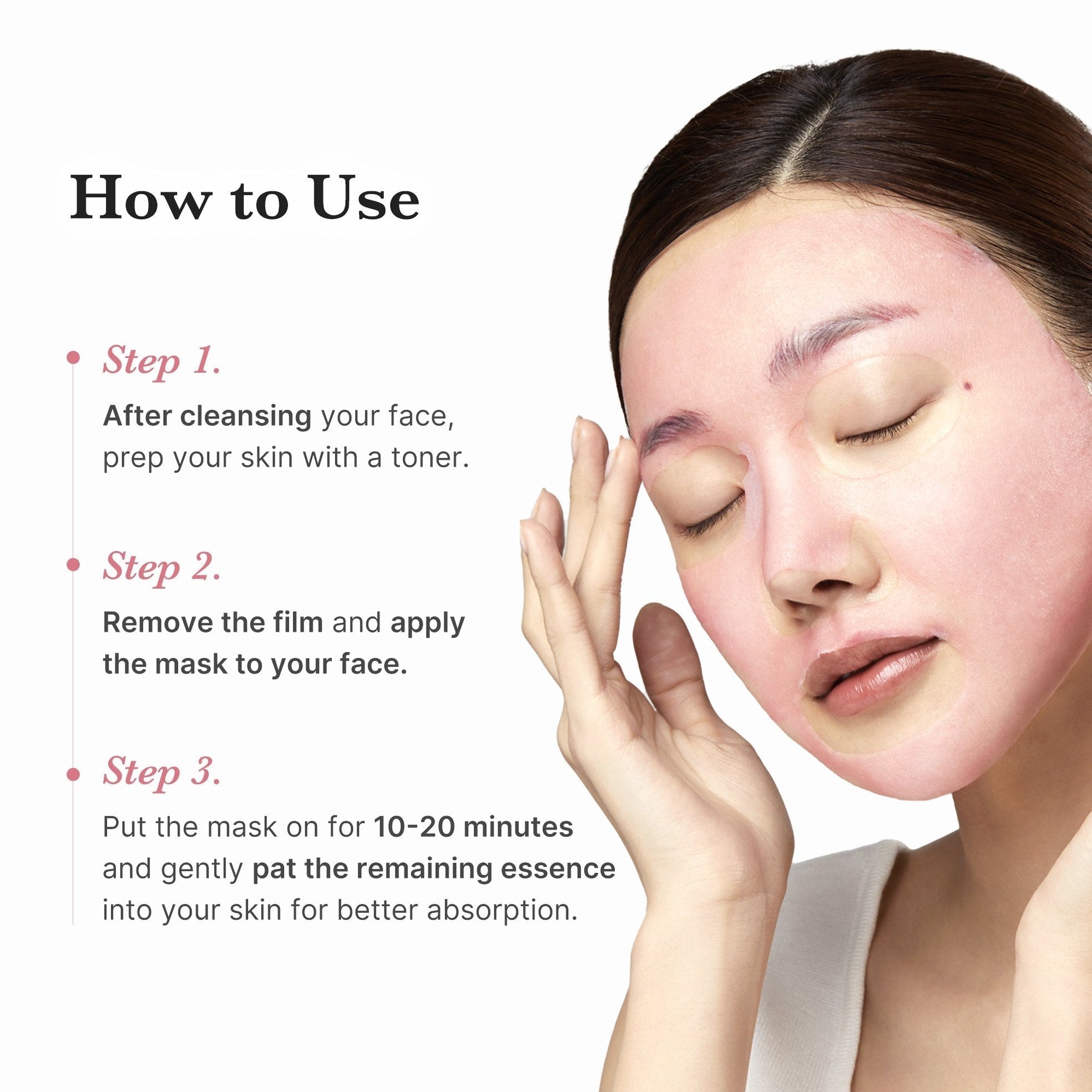 PDRN Pink Vita Coating Sheet Mask - Medicube