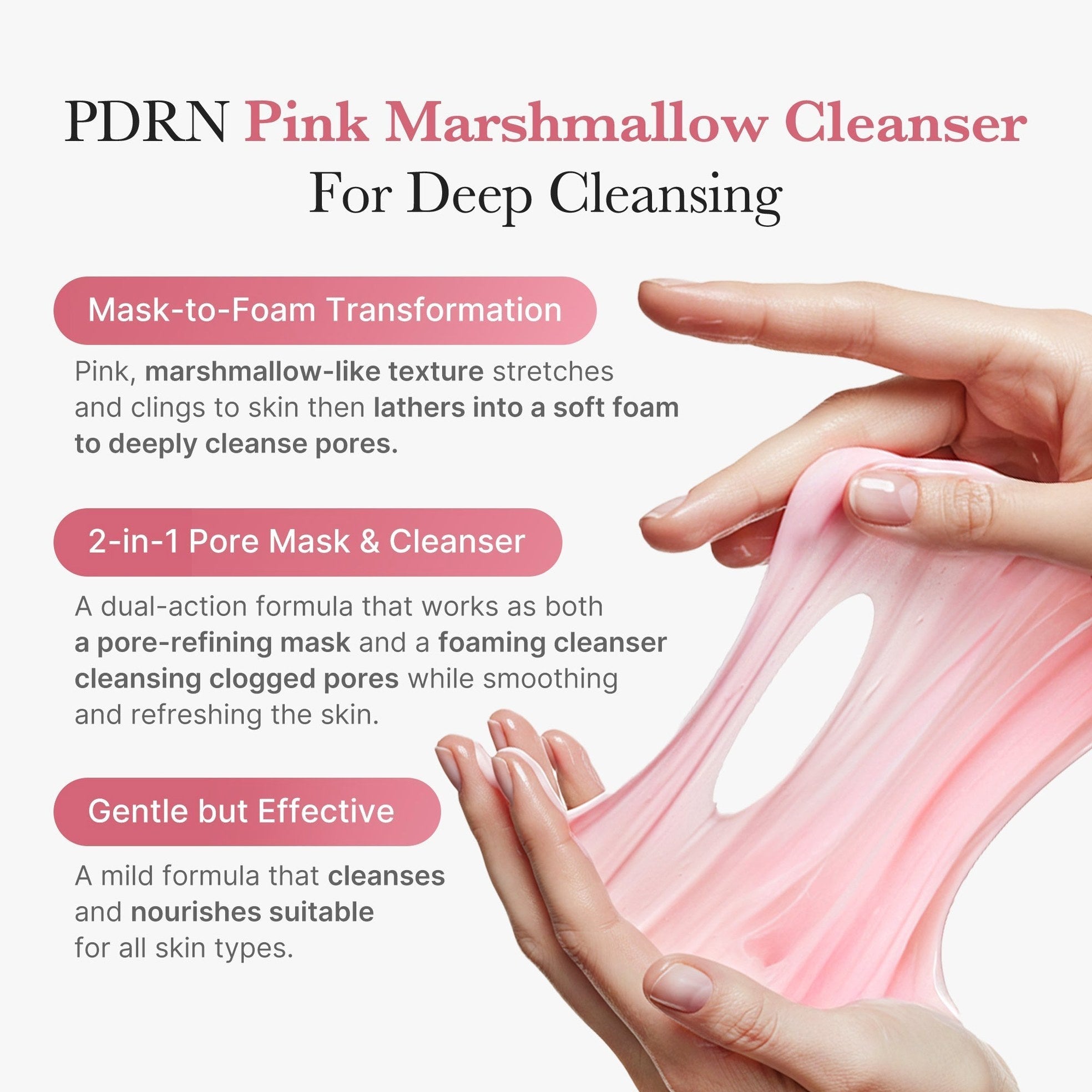 PDRN Pink Whip Cleanser - Medicube