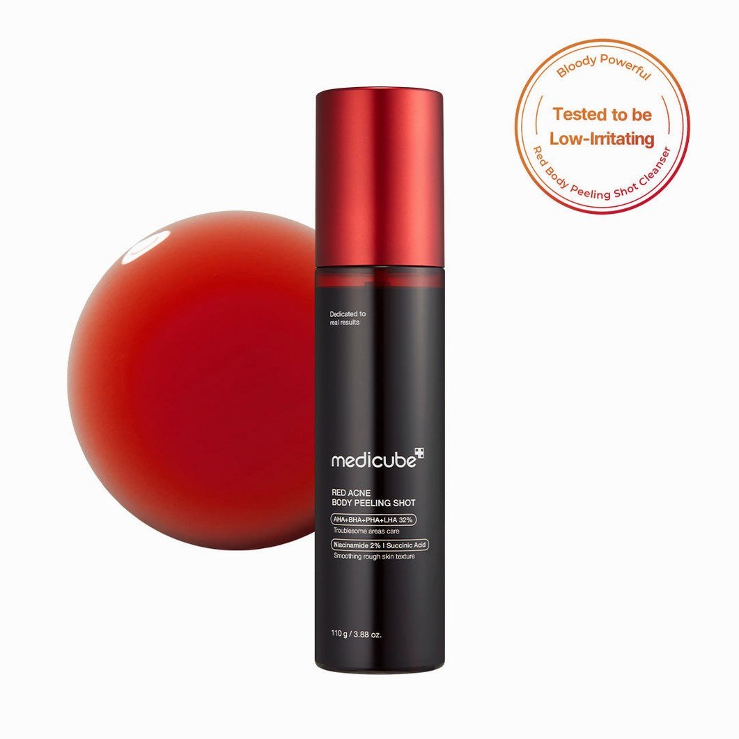 Red Body Peeling Shot Cleanser - Medicube