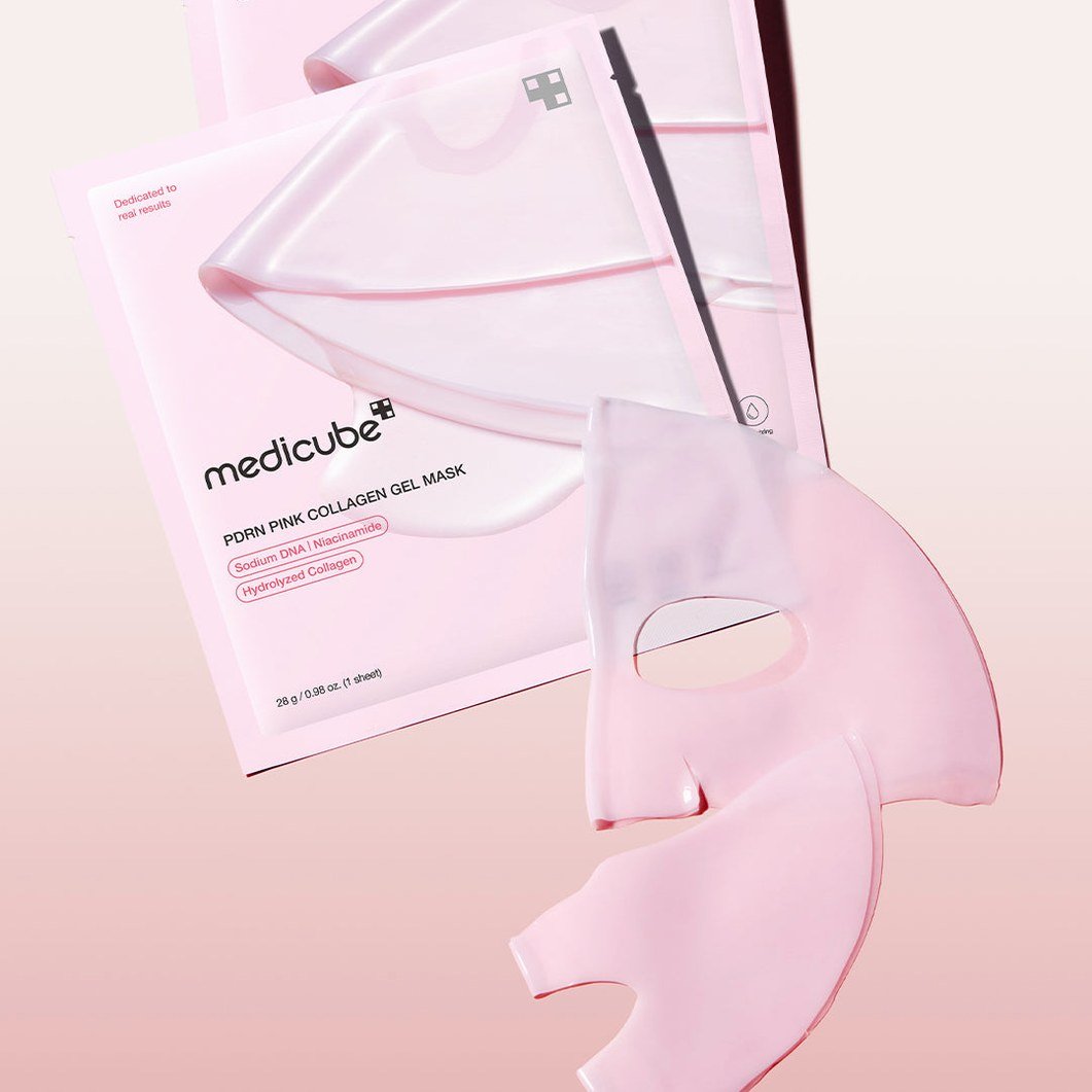 Salmon PDRN Pink Collagen Jelly Gel Mask - Medicube