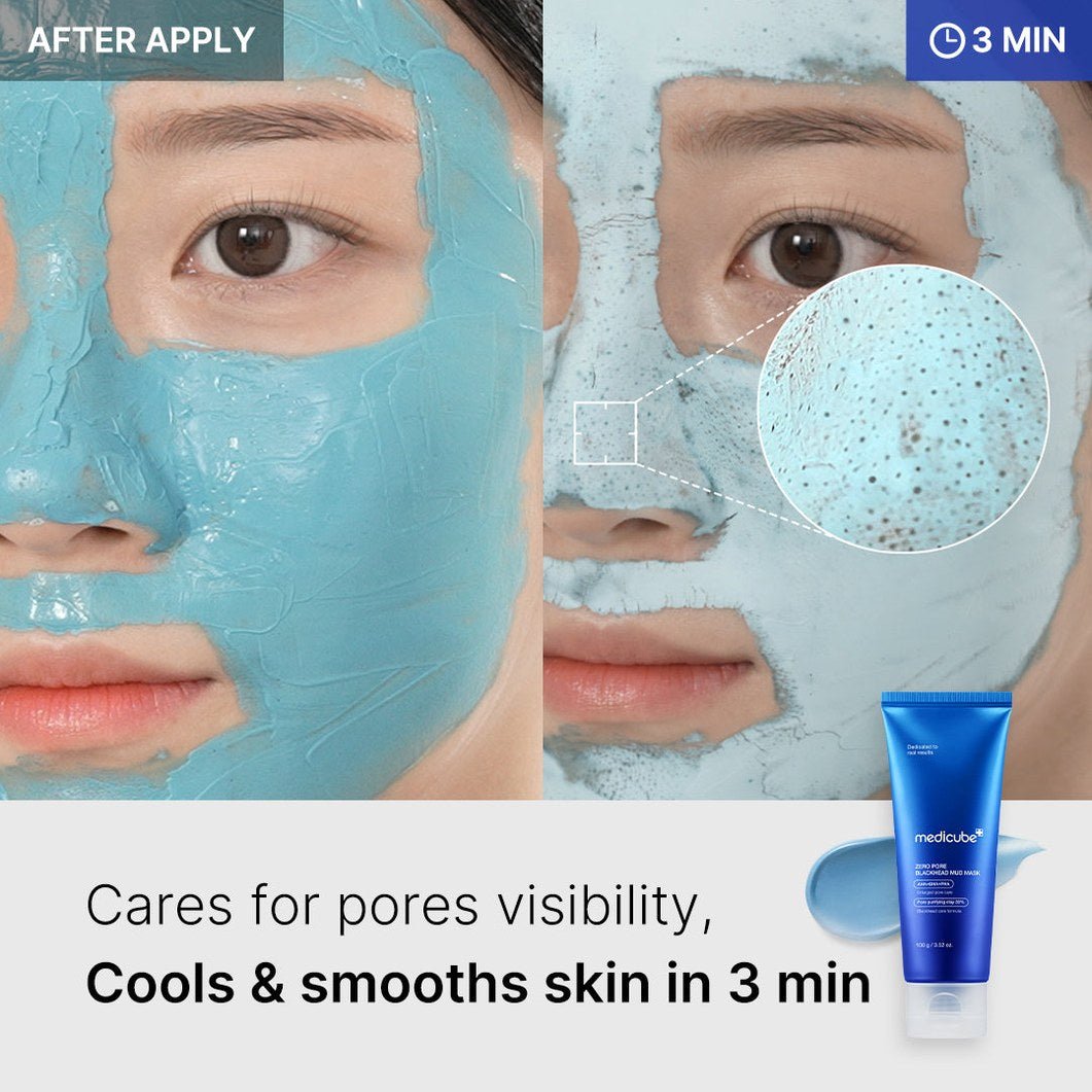 Zero Pore Blackhead Mud Mask - Medicube