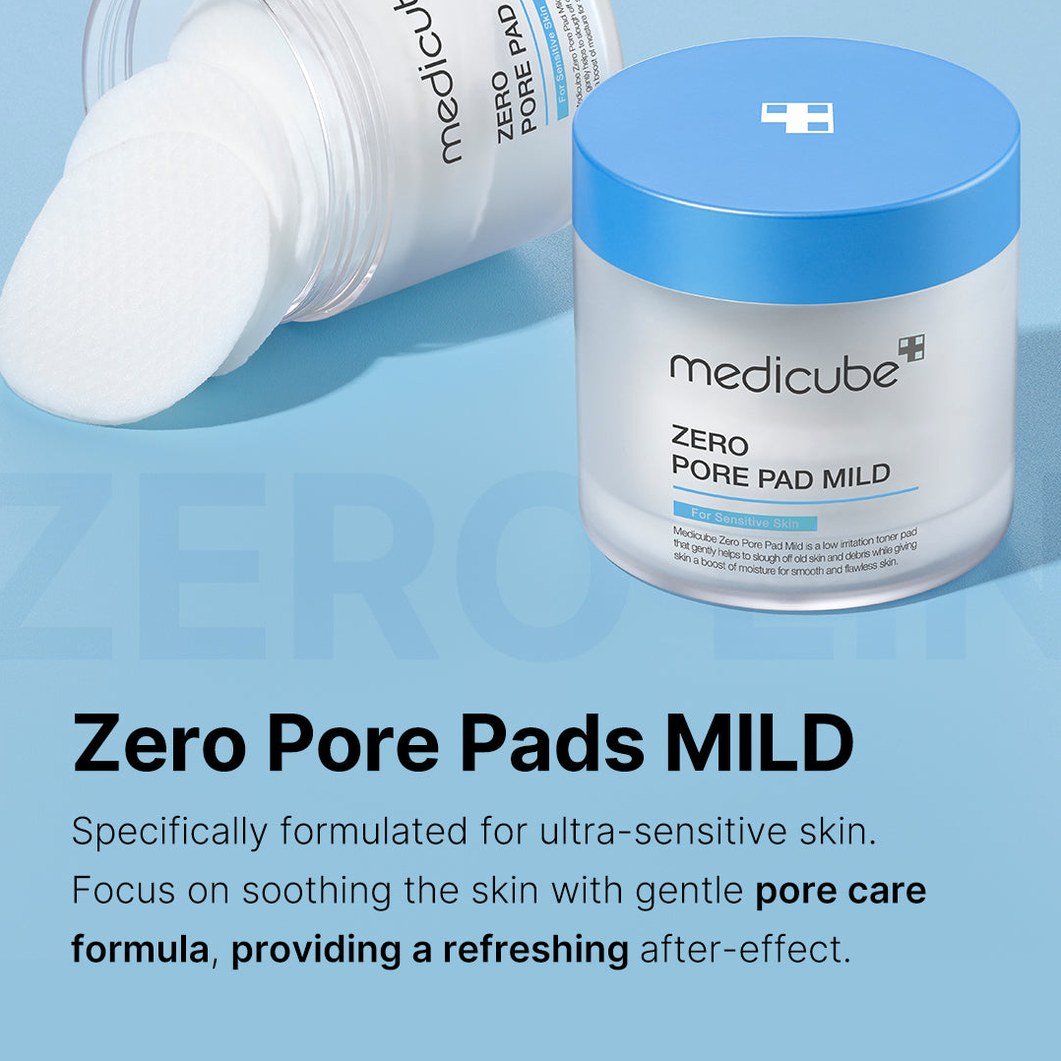 Zero Pore Madecassoside Pads (Mild) - Medicube